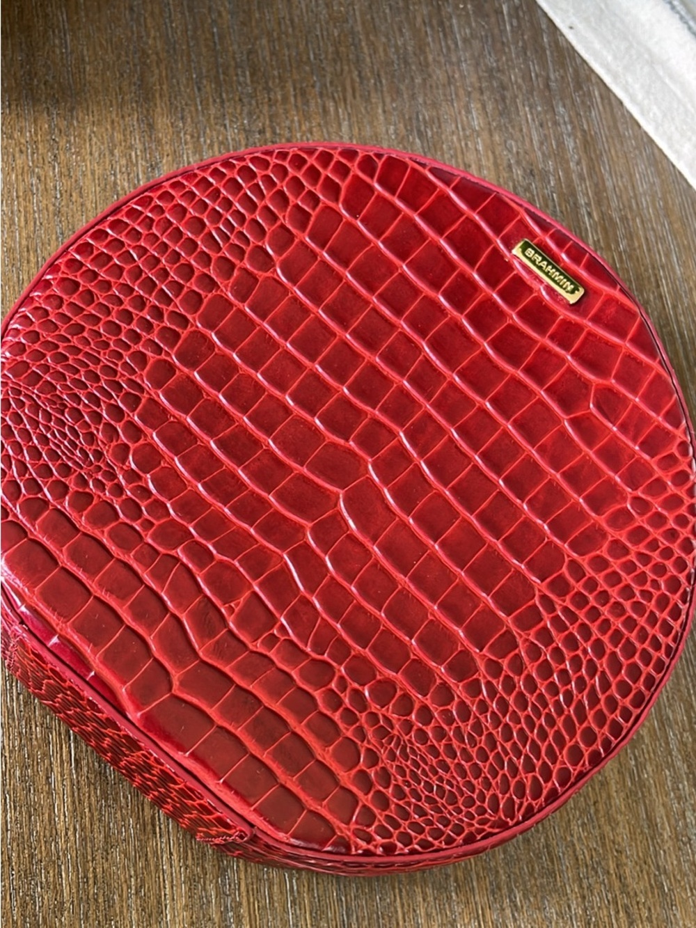 Brahmin Red Canteen Bag - Picture 2 of 4